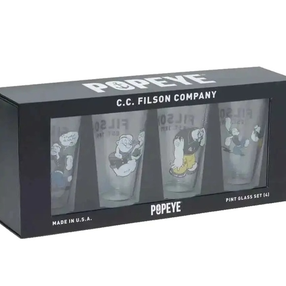 Filson X Popeye Made in USA Glass Set - Picture 2 of 4